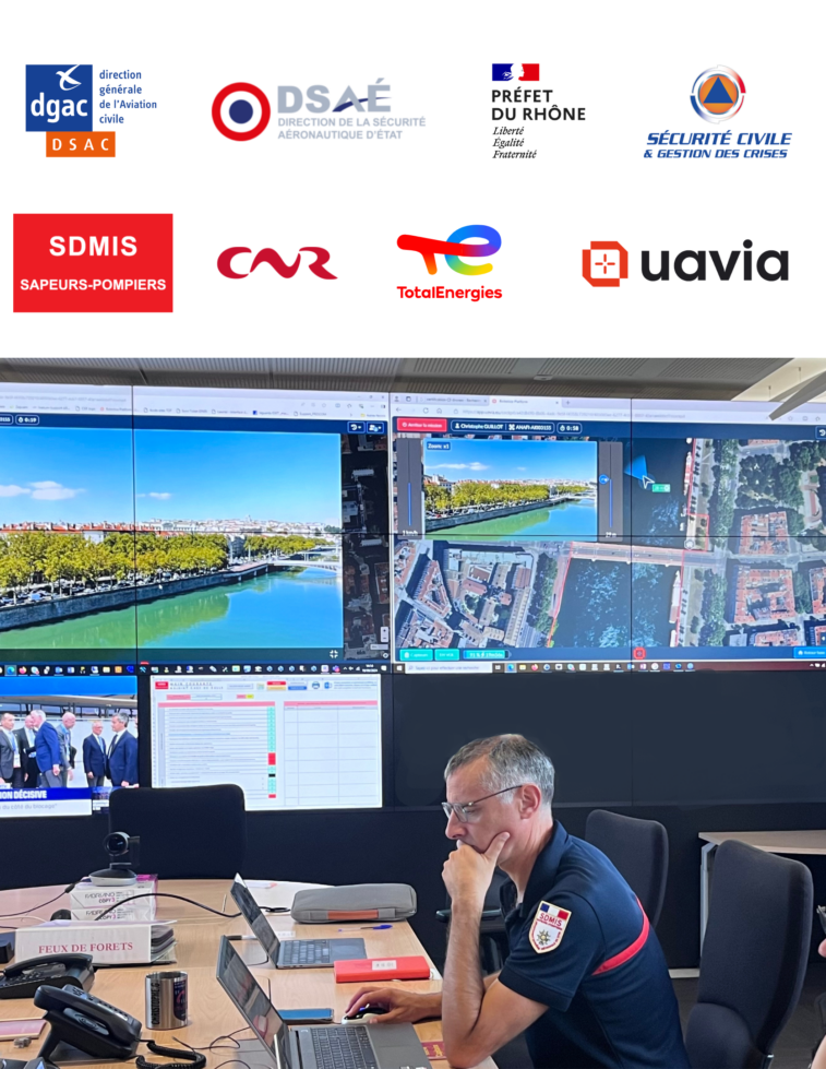 SDMIS UAVIA Autorisation d'exploitation drone autonomes CTA centre traitement des appels